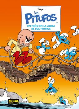 LOS PITUFOS 26 UN NIÑO EN LA ALDEA DE LOS PTUFOS
