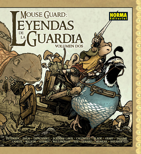 MOUSE GUARD LEYENDAS DE LA GUARDIA 2