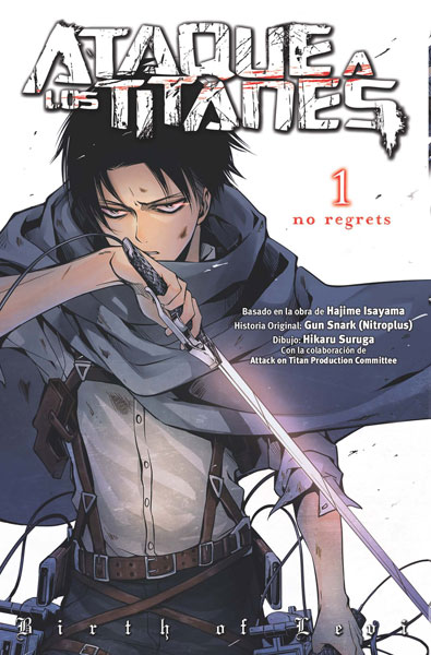 ATAQUE A LOS TITANES 01 NO REGRETS