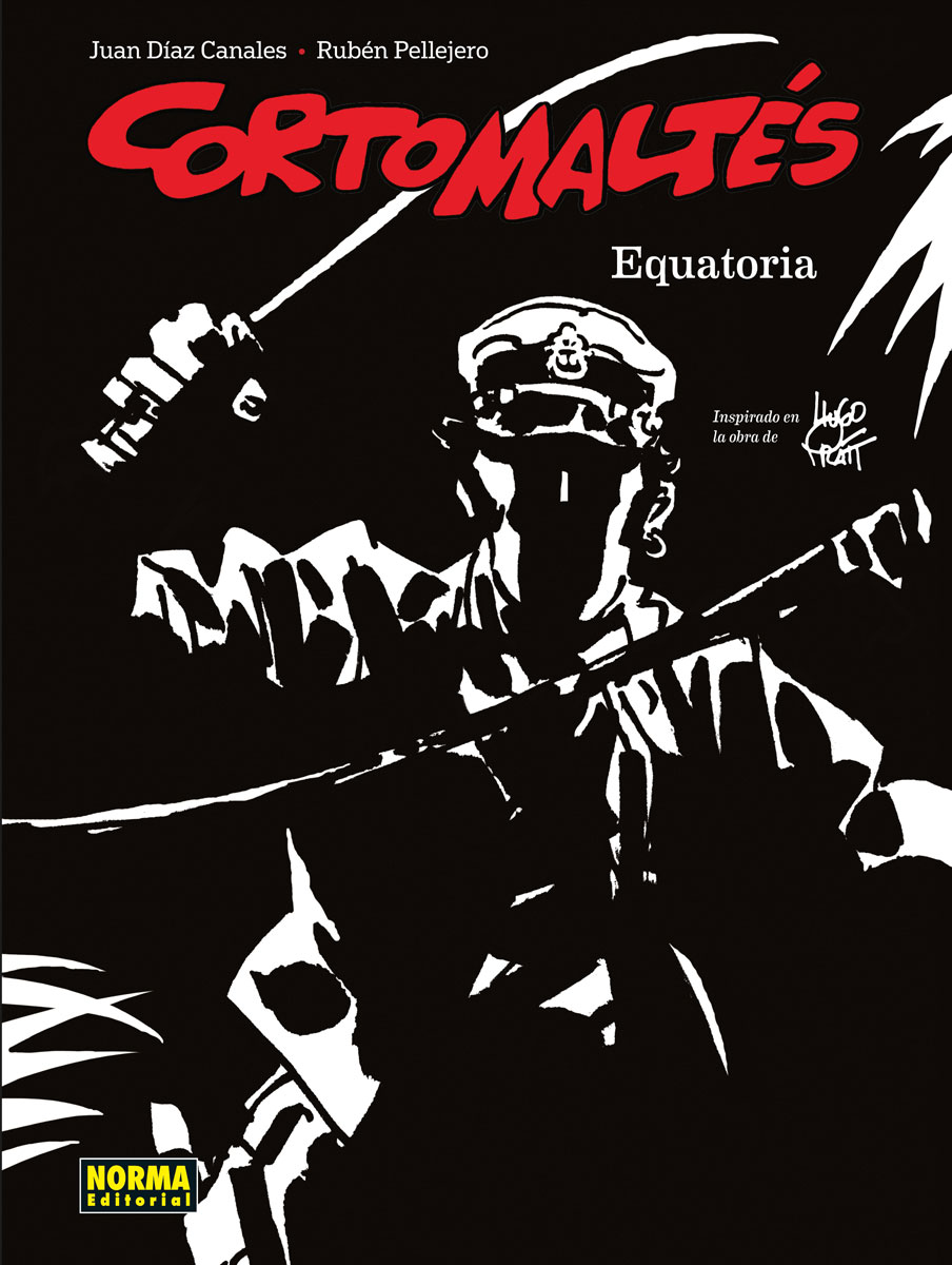 CORTO MALTES EQUATORIA BLANCO Y NEGRO