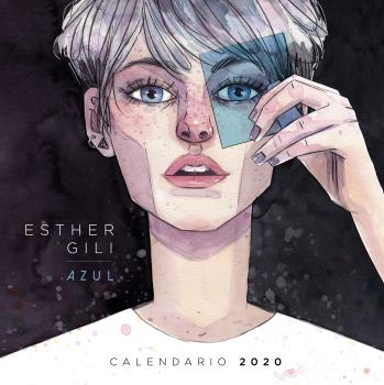 2020 CALENDARIO AZUL. ESTHER GILI