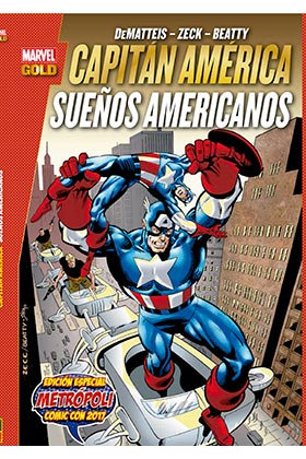 CAPITAN AMERICA. SUEÑOS AMERICANOS. MARVEL GOLD
