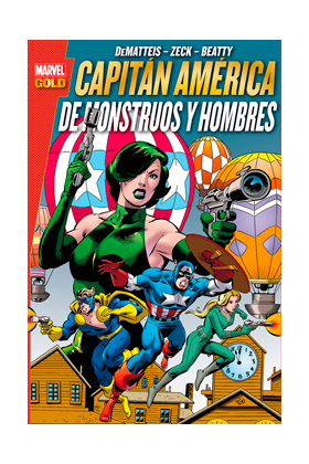 CAPITAN AMERICA DE MONSTRUOS Y HOMBRES  (MARVEL GOLD)