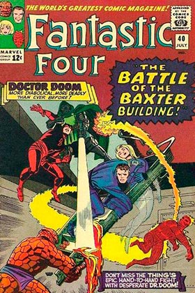 LOS 4 FANTASTICOS. LA BATALLA POR EL EDIFICIO BAXTER   (MARVEL GOLD)