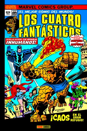 LOS CUATRO FANTASTICOS 8: ¡CAOS EN EL GRAN REFUGIO!