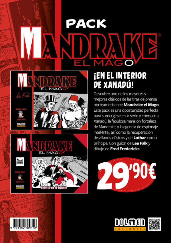 PACK MANDRAKE EL MAGO