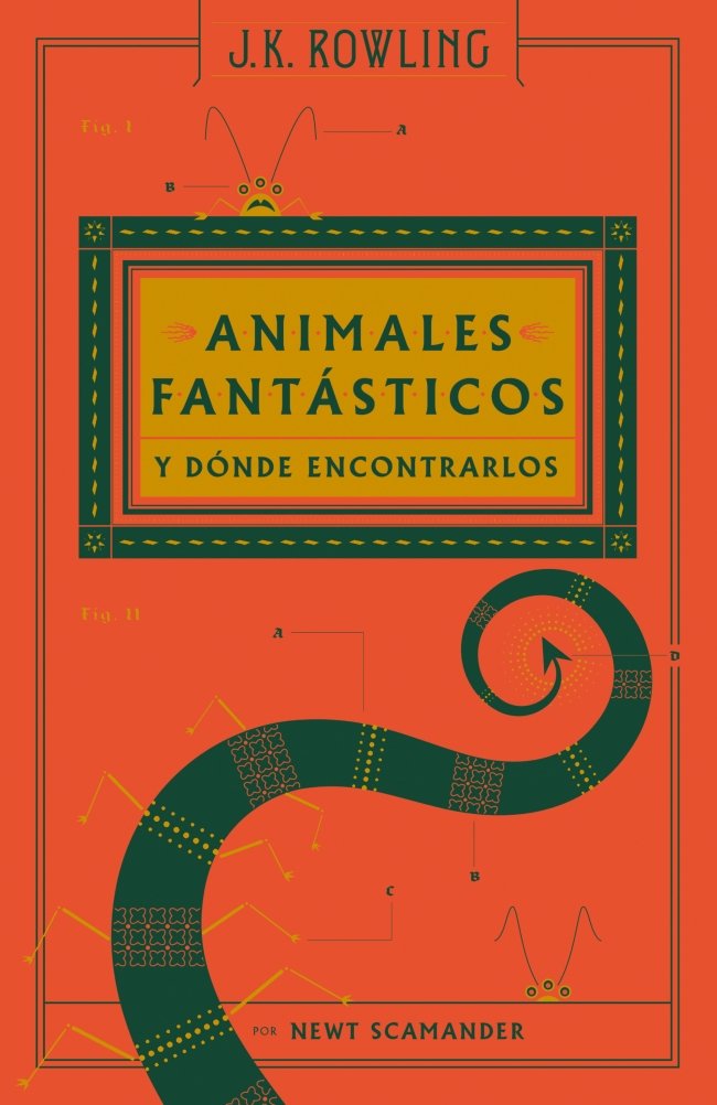 ANIMALES FANTÁSTICOS Y DÓNDE ENCONTRARLOS (UN LIBRO DE LA BIBLIOTECA DE HOGWARTS)