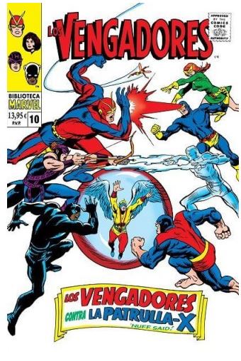 BIBLIOTECA MARVEL 94. LOS VENGADORES 10 1968