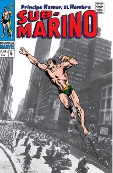 BIBLIOTECA MARVEL 97. NAMOR, EL HOMBRE SUBMARINO 5. 1968