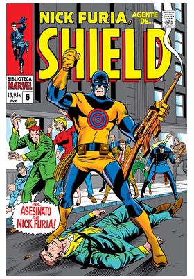 BIBLIOTECA MARVEL 107. NICK FURIA 06, AGENTE DE S.H.I.E.L.D