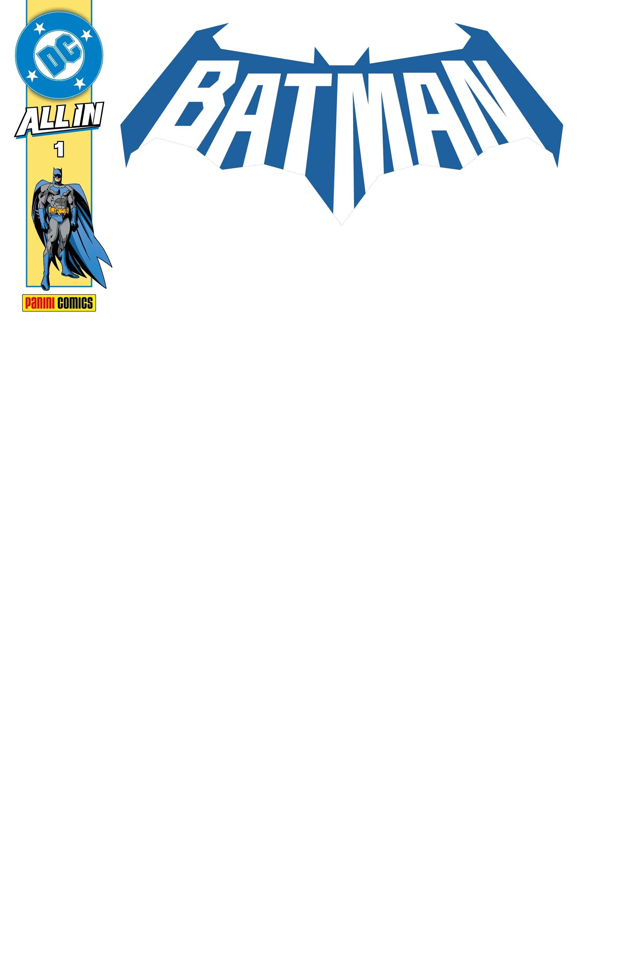 ALL IN BATMAN 01 (PORTADA  BLANCA)