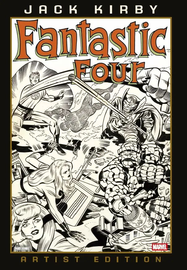MARVEL ARTIST'S EDITION.  LOS 4 FANTASTICOS DE JACK KIRBY