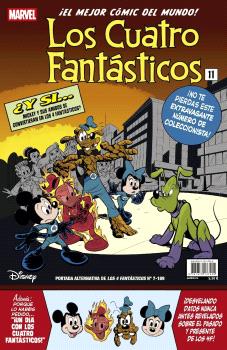 LOS 4 FANTASTICOS 07  ( PORTADA  DISNEY FANTASTIC FOUR 11 )