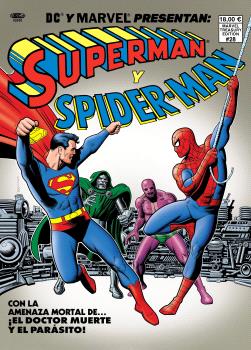 SUPERMAN Y SPIDERMAN. PORTADA DE BRIAN BOLLAND DC-MARVEL TREASURY EDITION.