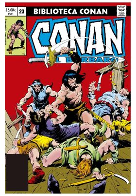 BIBLIOTECA CONAN. CONAN EL BARBARO 23