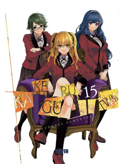 KAKEGURUI TWIN: JUGADORES DEMENTES NÚM. 15