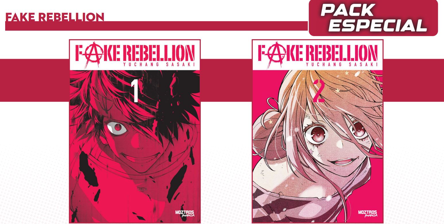 FAKE REBELLION PACK ESPECIAL DE 2 TOMOS
