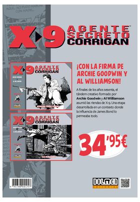 PACK 01 AGENTE SECRETO X-9