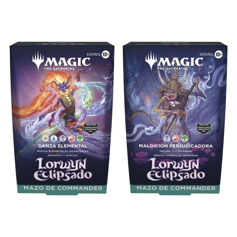 MAGIC LORWYN ECLIPSADO COMMANDER 2 MAZOS